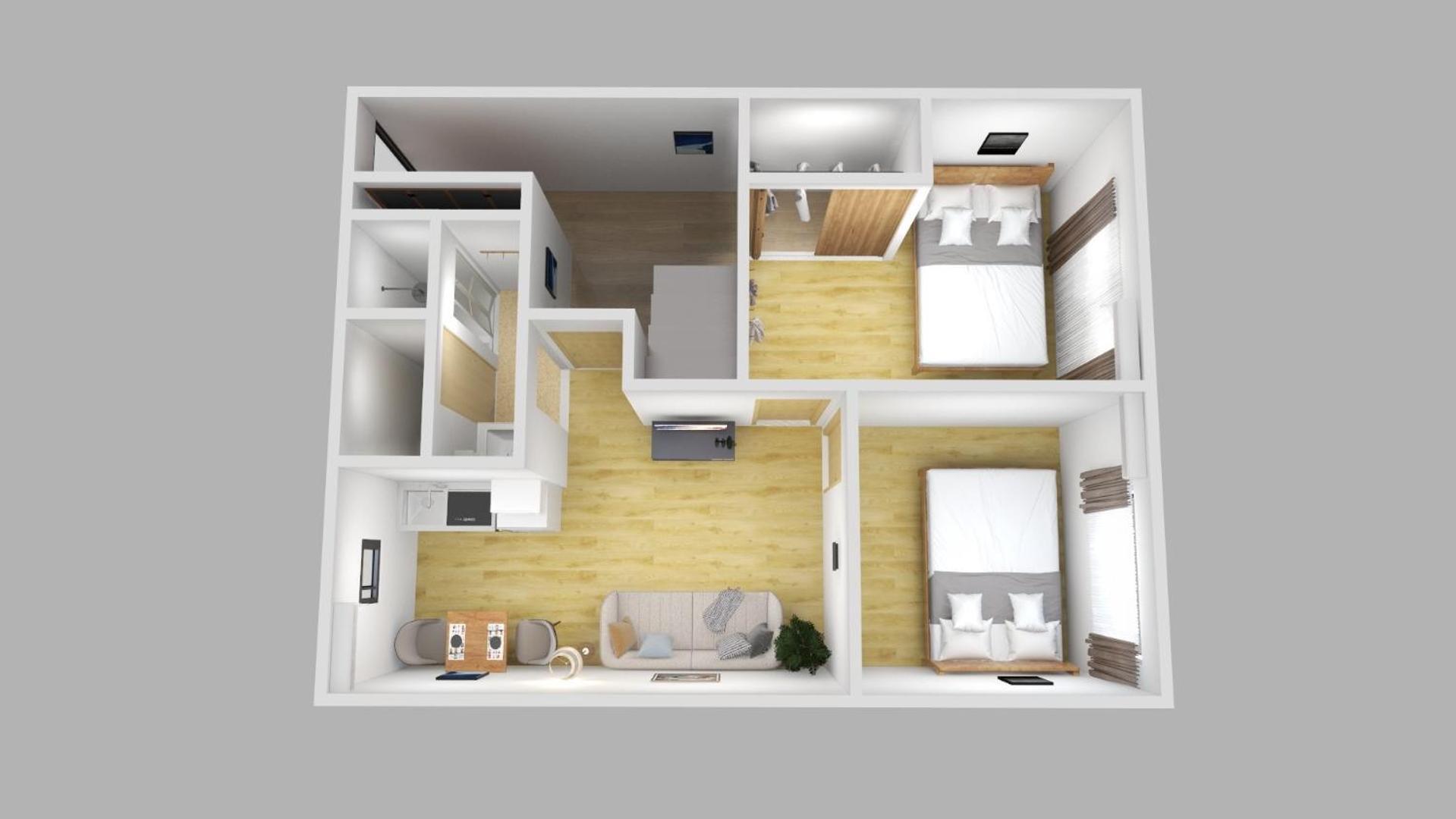 Apartamento Rakuto Tennoji: Convenient 2br Near Namba And Shinsaibashi *